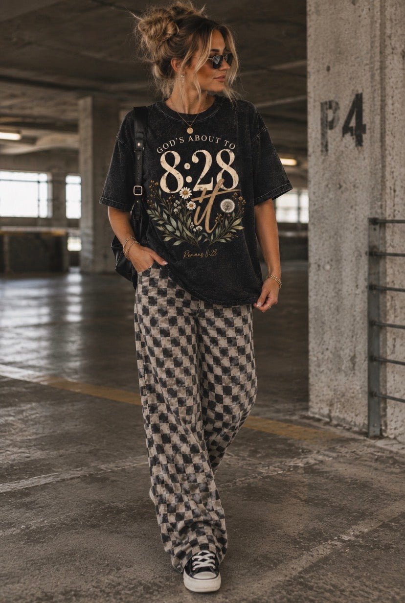 GOD'S ABOUT TO 8:28 IT Wildflower T-Shirt